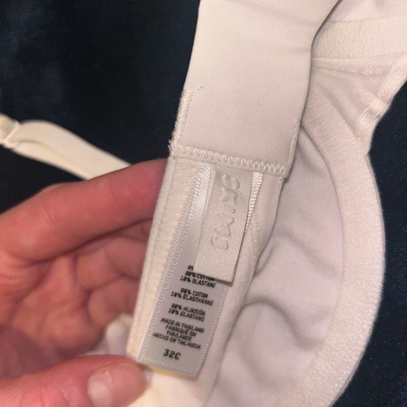 SKIMS Logo Underwire Demi Bra in Stretch-cotton (BNWT) - Picture 14 of 14